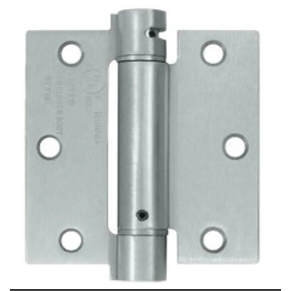 [LOT OF 10] Deltana S35R514 3-1/2 X 3-1/2 X 5/8 Radius Door Hinge Bright Nickel - Picture 1 of 5